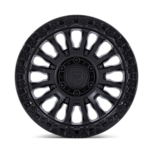 FC857 RINCON FUEL OFF-ROAD 17X8.5 6X135 4.71-1mm MATTE BLACK WITH GLOSS BLACK LIP - FC857MB17856301N