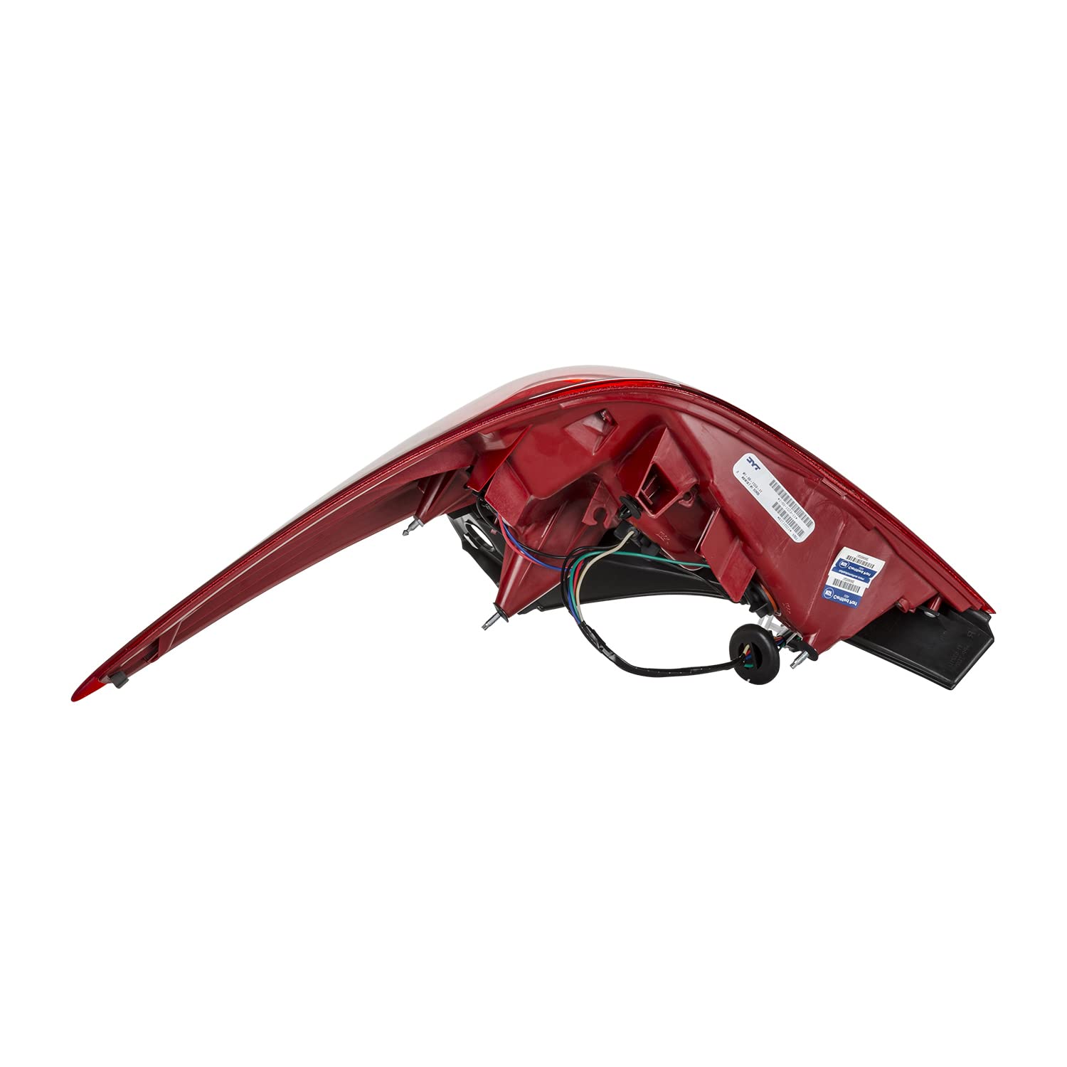 Left TYC Tail Light Assembly Compatible with 2007-2012 Nissan Versa