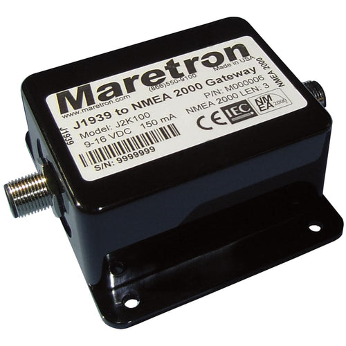 Maretron Engine Mon. Gateway to NMEA 2000 J1939