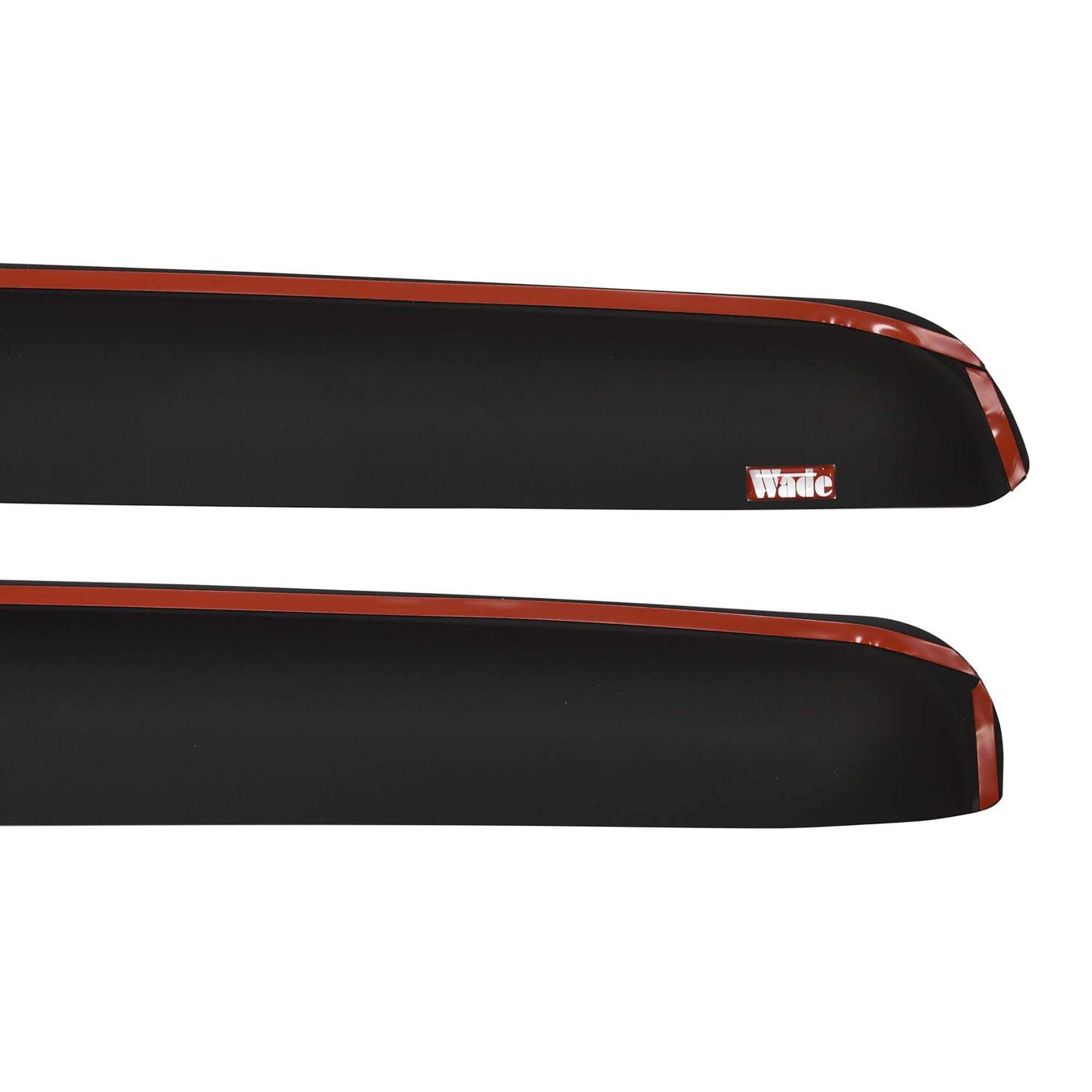 Westin 72-88933 Wind Deflector in-Channel 4pc Matte fits 2005-2020 Tacoma Double Cab