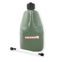 Liquid Storage Container Speedfx 8834, Square Shape, 5 Gallon Capacity, Dark Green, Plastic