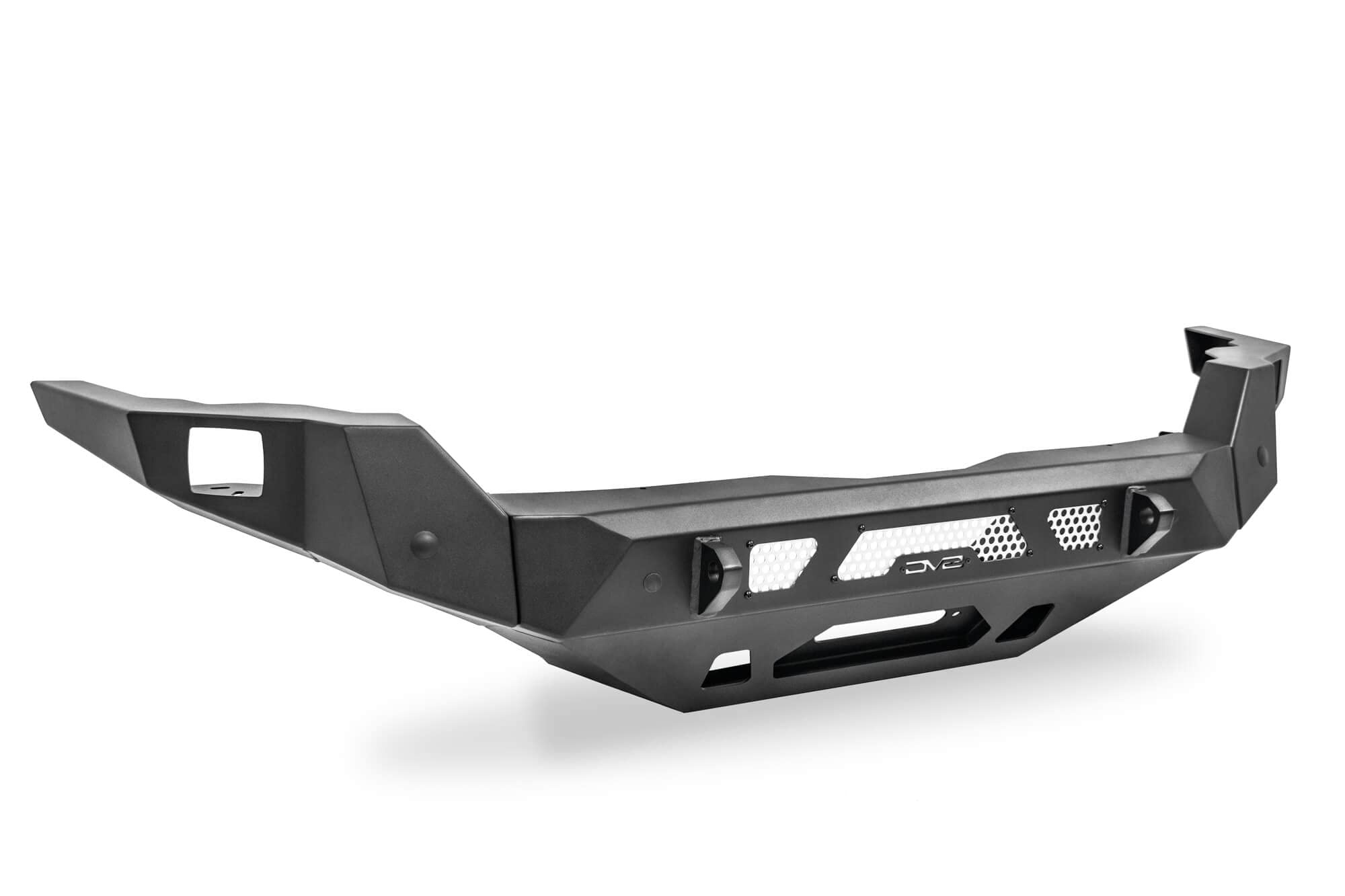 MTO Series DV8 Offroad Winch Front Bumper for 2022-2025 Toyota Tundra | Retains OEM Features | Mount LED Light Bar & Pod Lights | Accepts Multiple Size Winches | Compatible with Stock Skid Plates