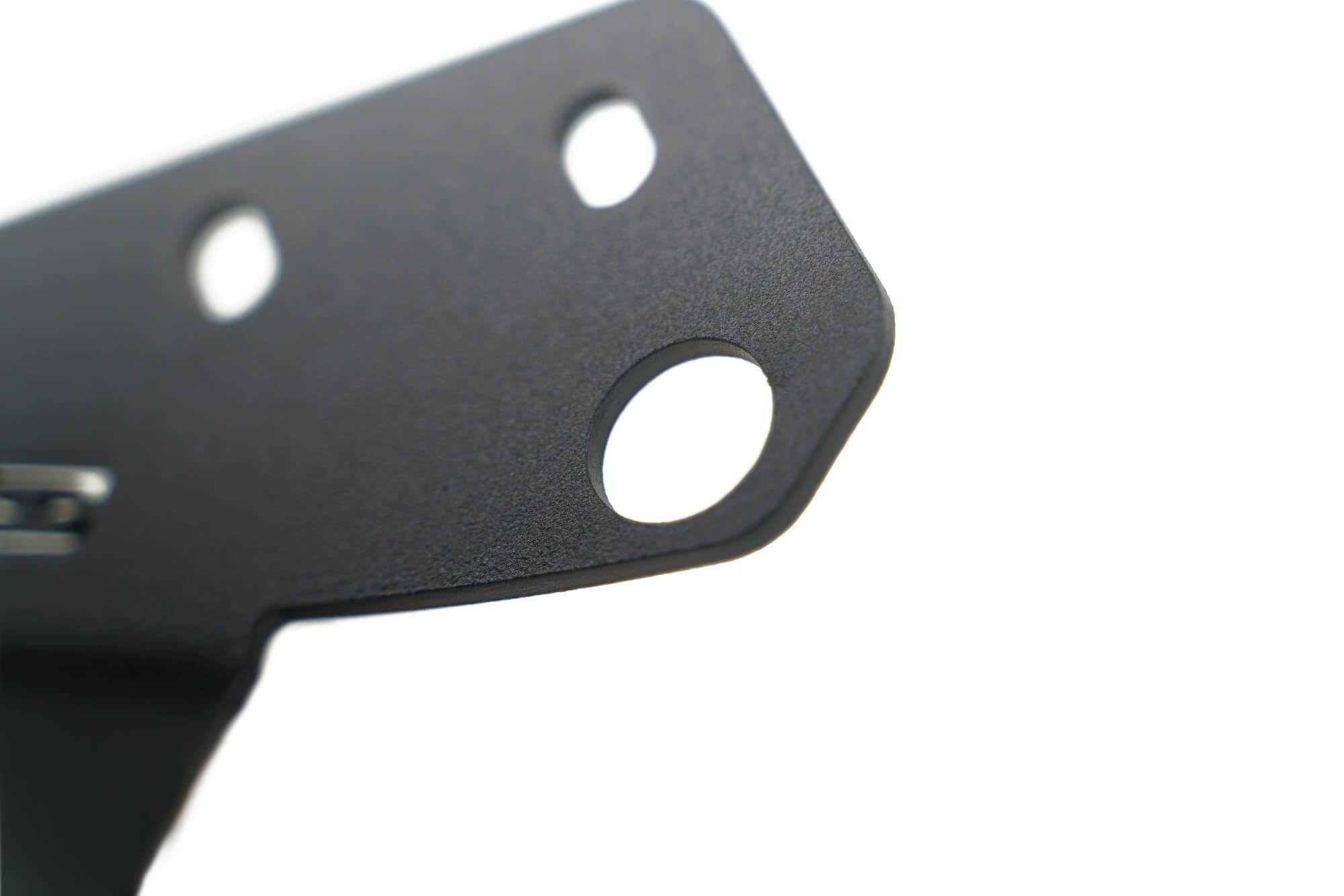 DV8 Offroad A-Pillar Light Pod Dual Drop Mounts for The 2021-2025 Ford Bronco | Drop-Down Design Offers Side Scene Lighting Without Hood Glare | Mounts up to (2) 3” Light Pods at Each A-Pillar