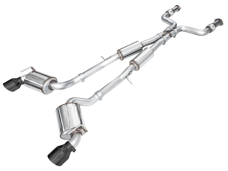 2023 Nissan Z RZ34 AWE Touring Edition Catback Exhaust System w/ Diamond Black Tips