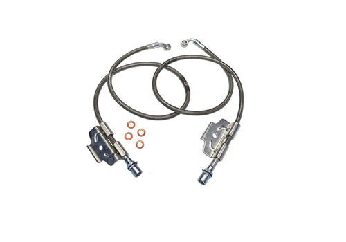SUPERLIFT SUSPENSION RealTruck Brake Hose Kit for RAM 2500/3500 | Front Bullet Proof Pair of Brake Hoses | 91600 | Fits 2003-2013 Dodge RAM 2500/3500 with 4-6" Lift Kit