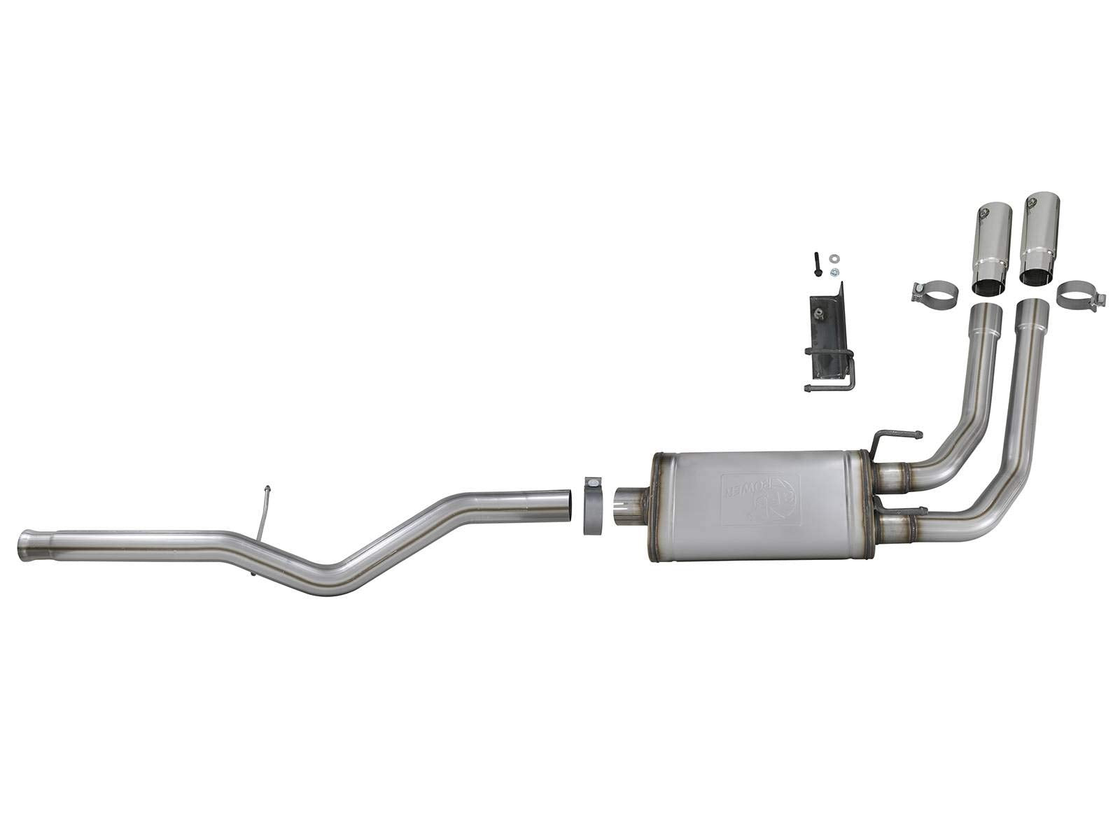Rebel Series aFe Power 49-44098-P Performance Cat-Back Exhaust System