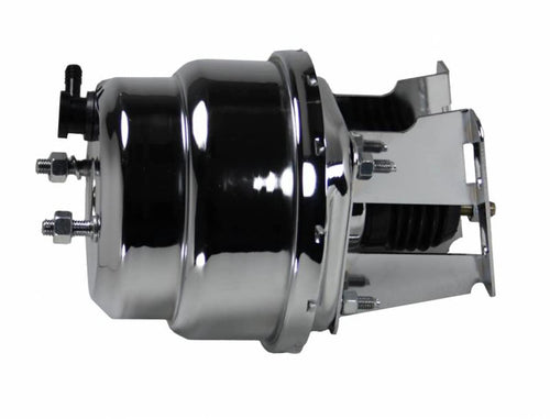 7 Inch LEED BRAKES Dual Power Booster (Chrome)
