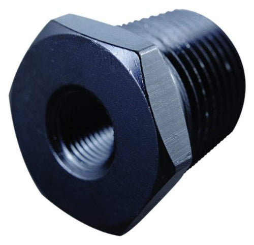 3/8 x 1/2 Pipe Reducer Bushing Fragola 491204-BL Black
