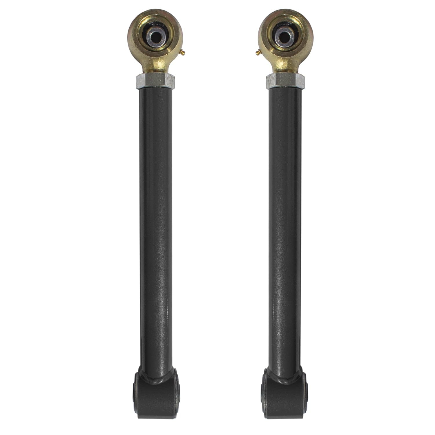 Rear Lower RSO Suspension Control Arms Adjustable 0-6 inch Lift Heavy Duty 2pc Kit Compatible with 2007-2018 Wrangler JK/JKU