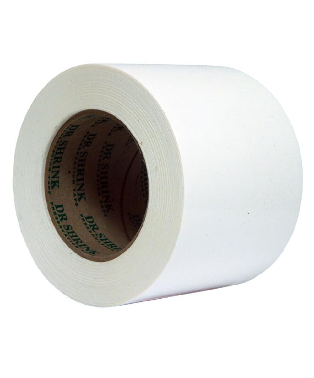 White Dr. Shrink -714W Preservation Tape 4' X108'