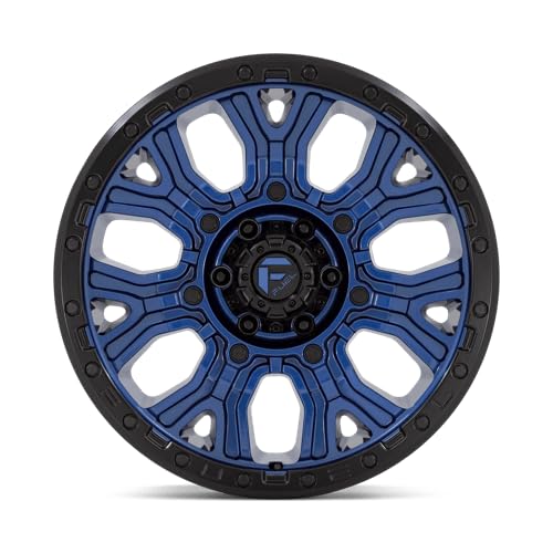 D827 TRACTION FUEL OFF-ROAD 20X9, 6X5.5, 5.04, 1mm DARK BLUE WITH BLACK RING - D82720908450