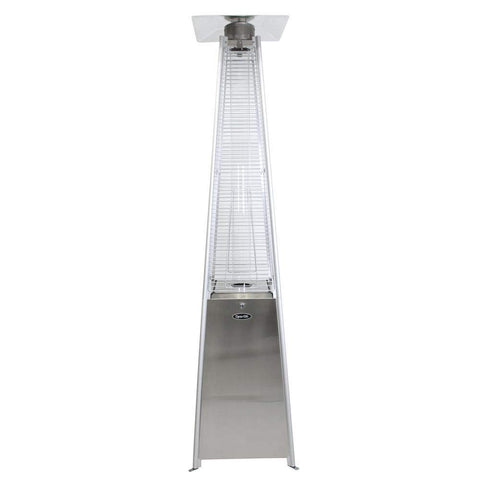 42,000 BTU Dyna-Glo Stainless Steel Pyramid Flame Patio Heater