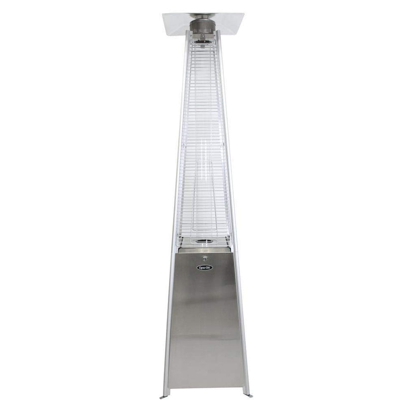 42,000 BTU Dyna-Glo Stainless Steel Pyramid Flame Patio Heater