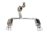 Audi B8.5 S4 AWE Tuning 3.0T Touring Edition Exhaust System - Chrome Silver Tips (102mm)