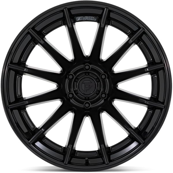 FUEL OFF-ROAD 20X9 FC403 BURN 5X5.0 5.04 1mm MATTE BLACK WITH GLOSS BLACK LIP - FC403MX20905001