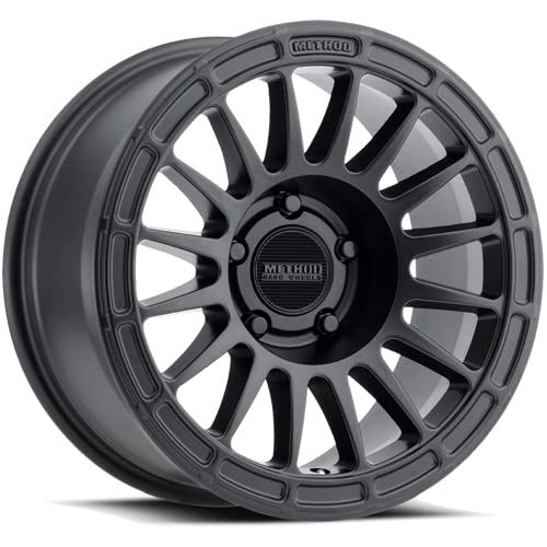Black Method Race Wheels 314 Wheel with Matte (17 x 7.5 inches /5 x 4 mm, 30 mm Offset)