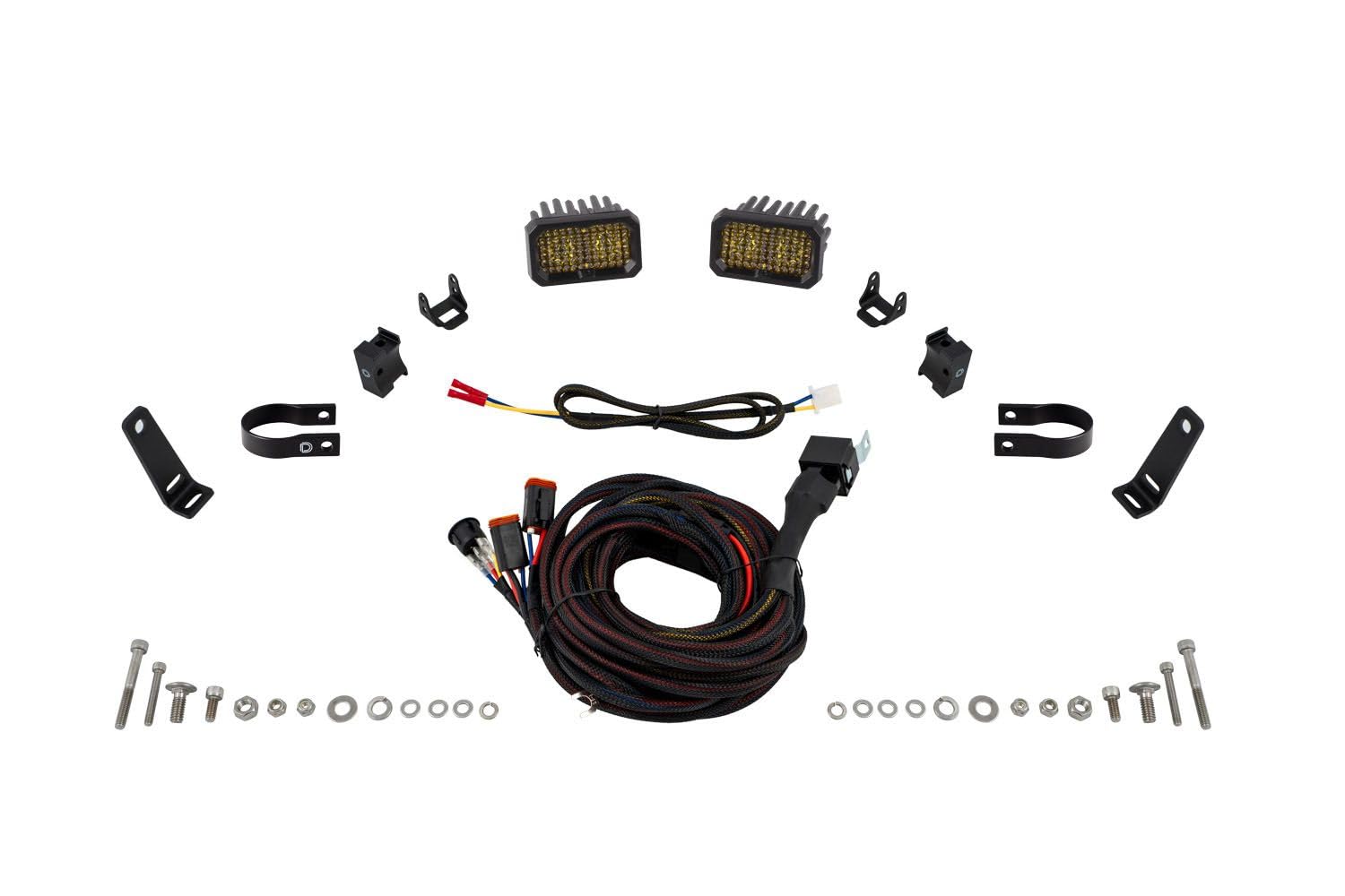 Diode Dynamics C2 Stage Series 1.0 Universal Roll Bar Chase Light kit, Sport