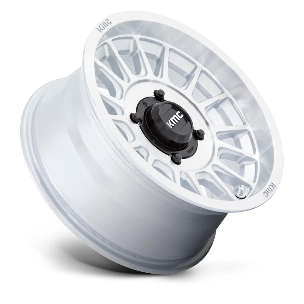 KMC KS138 Powersports 15X7 4X156 SLV-MACH-FC 10MM - KS138SD15704410