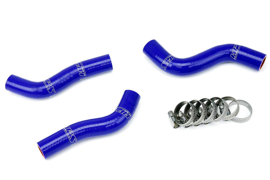 Blue HPS 57-1248-BLUE Silicone Radiator Coolant Hose Kit