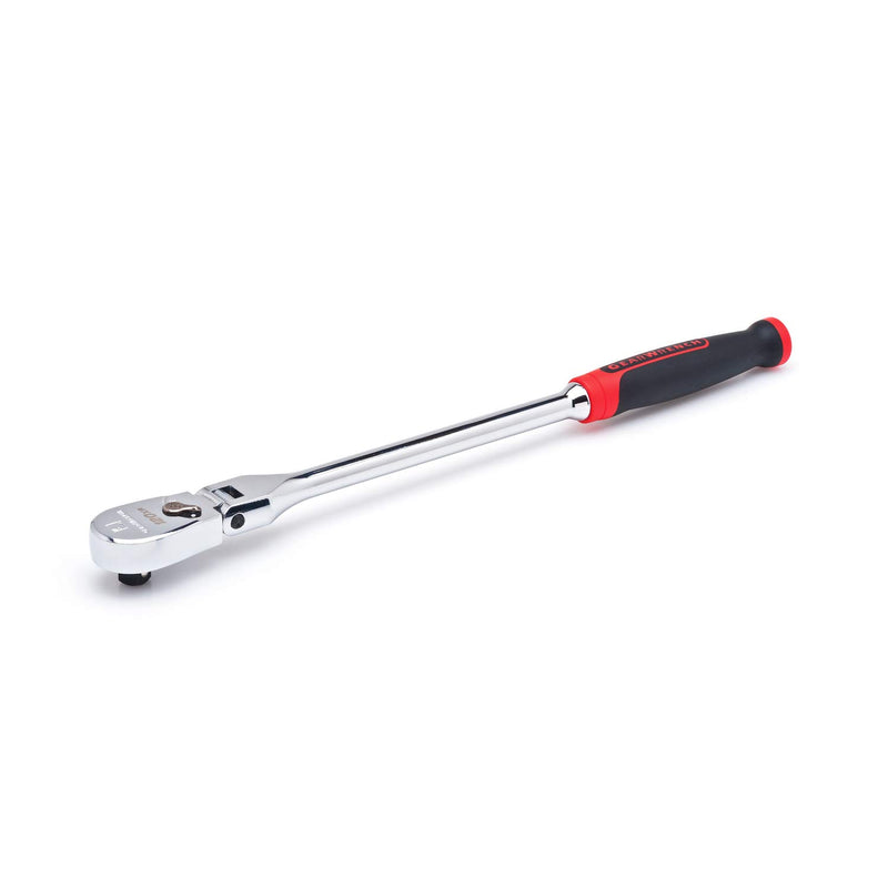 3/8" GEARWRENCH 120XP Flex Head Teardrop Ratchet with Dual Material Handle, 13-1/2" - 81210P