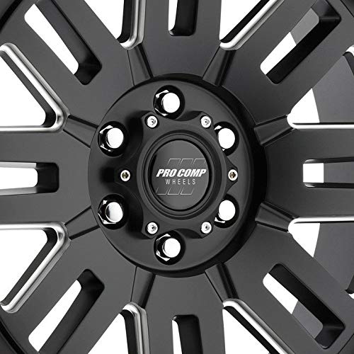 Cognos Pro Comp Wheels Black Wheel with Painted (18 x 9. inches /6 x 5 inches, 0 inches Offset)