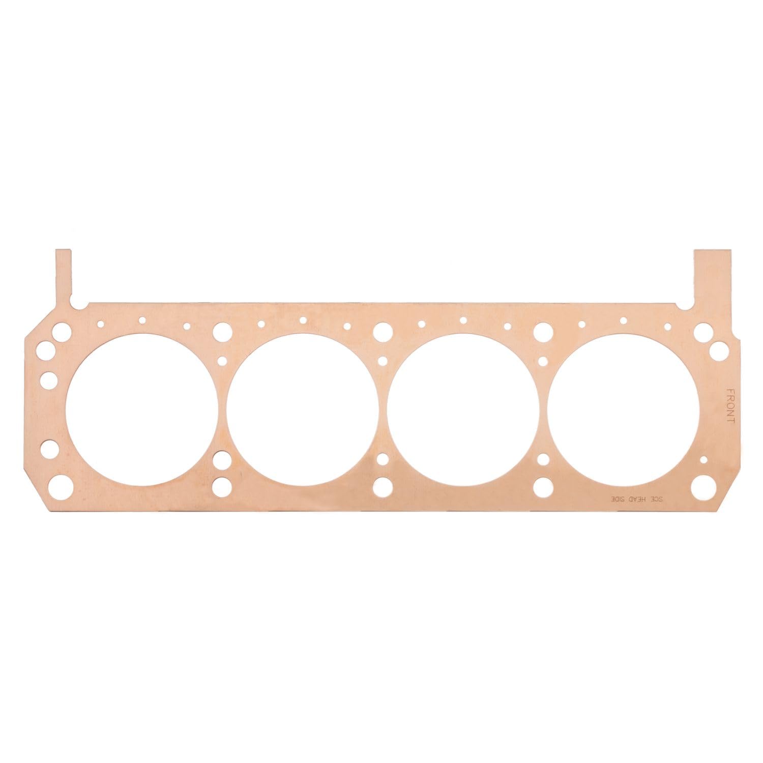SCE Gaskets Cylinder Head Gasket, 4.160 in Bore, Pro Copper, 0.080 in Compression Thickness, Copper, Driver Side, Small Block Ford, Each