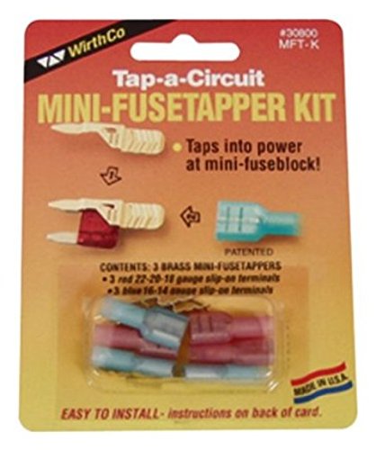 Battery Doctor WirthCo 30800 Fuse Tap Kit for Mini Fuses
