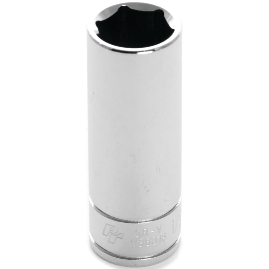 1/4 Drive Performance Tool W36316 Chrome 6-Point Socket, 1/2