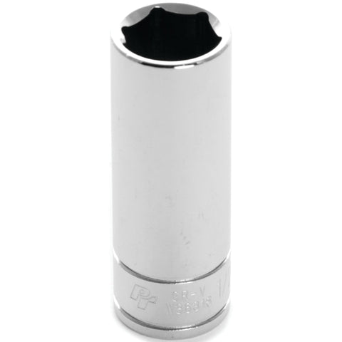 1/4 Drive Performance Tool W36316 Chrome 6-Point Socket, 1/2