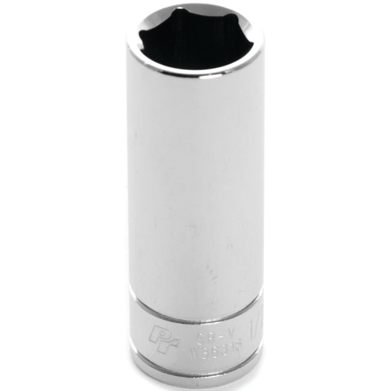 1/4 Drive Performance Tool W36316 Chrome 6-Point Socket, 1/2
