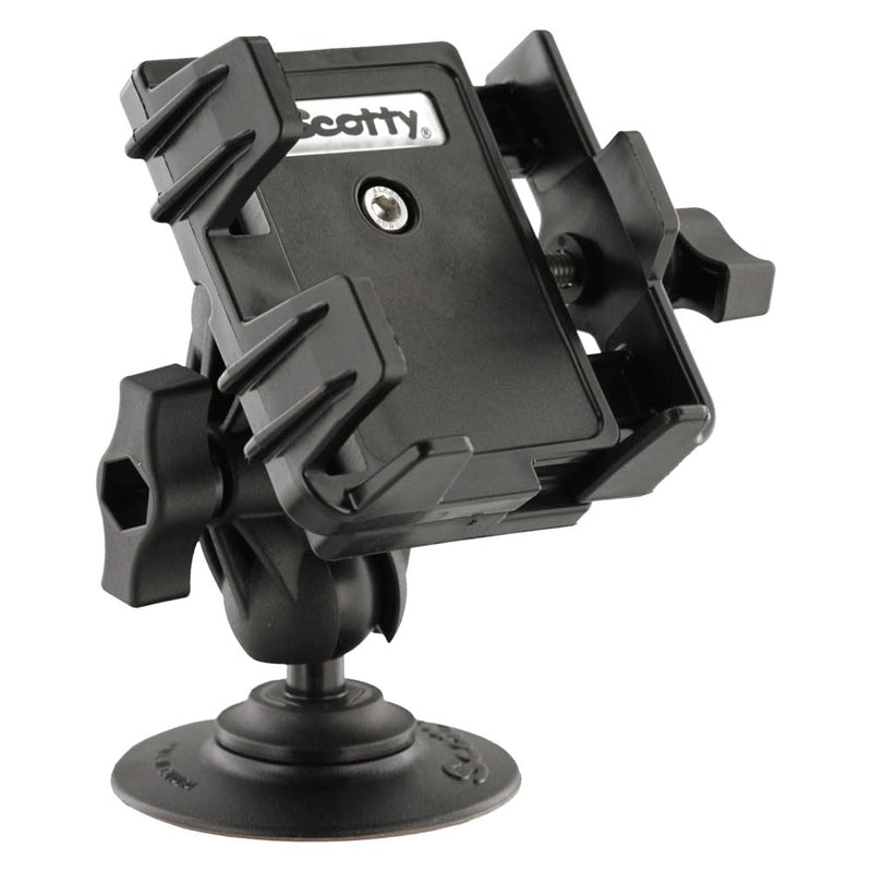 Phone Holder Scotty 0139 w/Post, Track & Rail Mounts
