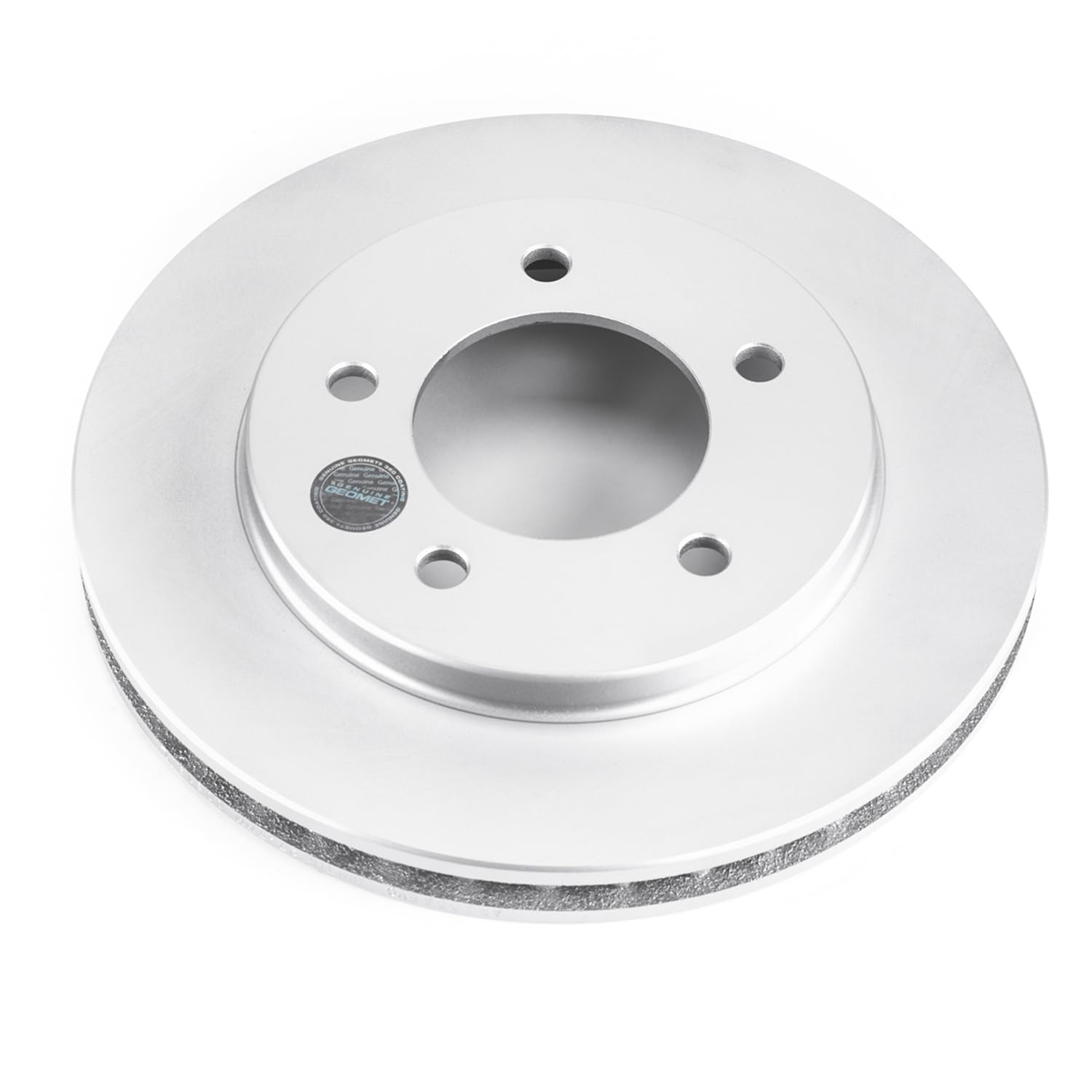 Power Stop AR8558EVC Genuine Geomet Coated Front Brake Rotor For Ford Expedition 1997-2002, Lincoln Navigator 1998-2001 [Model Specific]
