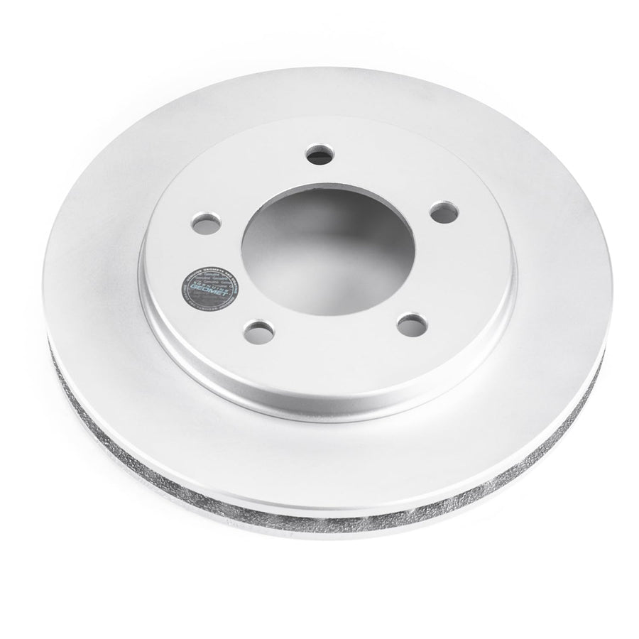 Power Stop AR8558EVC Genuine Geomet Coated Front Brake Rotor For Ford Expedition 1997-2002, Lincoln Navigator 1998-2001 [Model Specific]