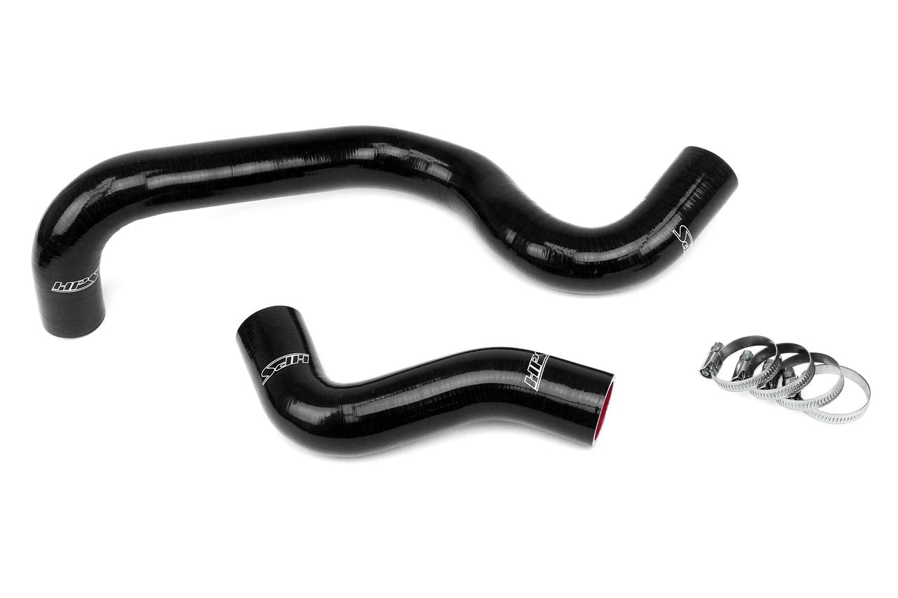 3-ply HPS Black Reinforced Silicone Radiator Coolant Hose Kit 57-1859-BLK