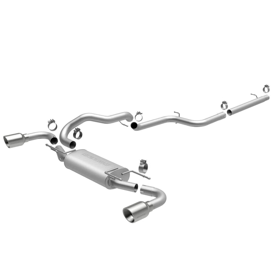 Performance MagnaFlow Exhaust System 15146: Cat-Back, Street Series, For 2010-2013 Mazda 3 Hatchback