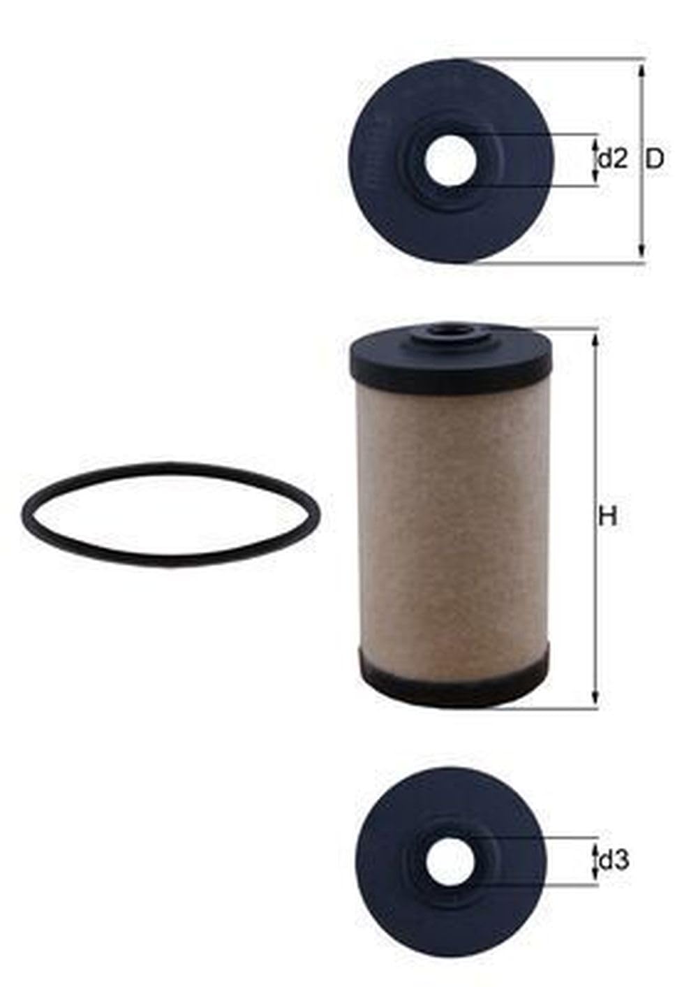 Fuel Filter MAHLE KX 43