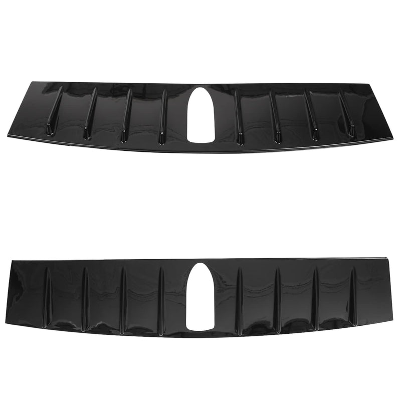 Spec-D Tuning ABS Glossy Black Shark Fin Vortex Generator Compatible with 2015-2021 Subaru Impreza WRX STI Models