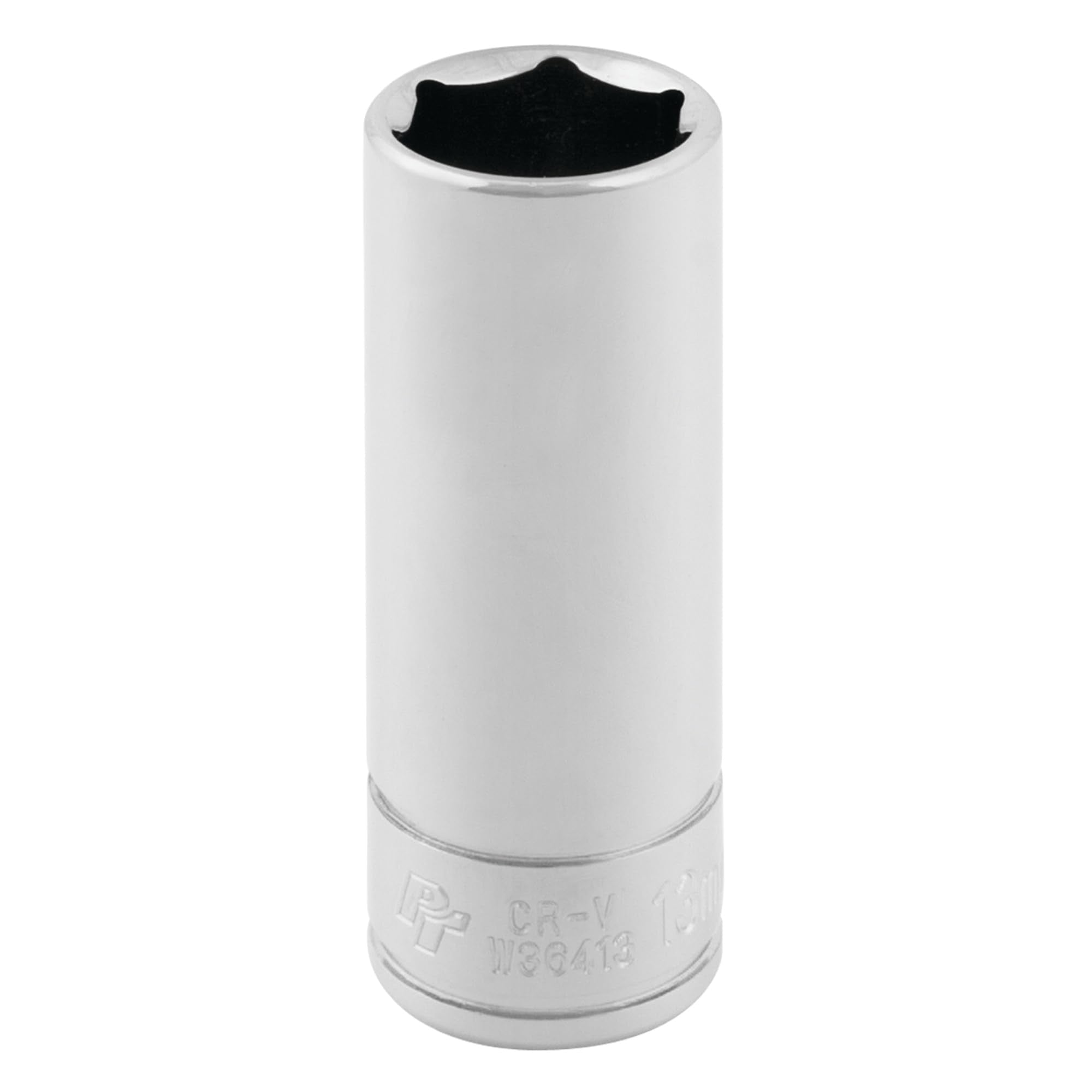 W36413 Performance Tool 1/4-Inch Drive 13mm 6Pt Deep Wall Socket
