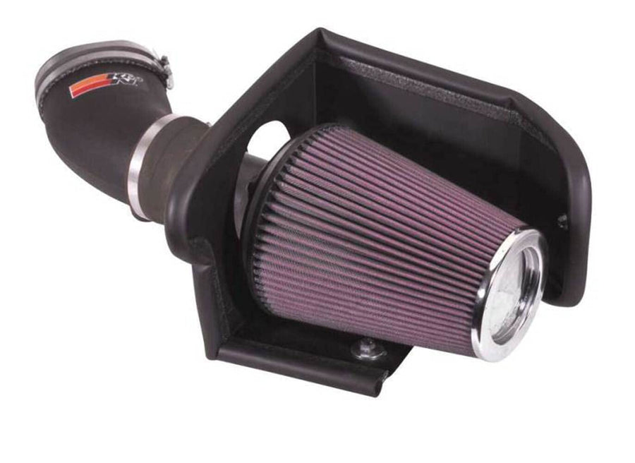 Cold Air Intake System K&N: High-Flow Air-Filter, Increase Performance & Horsepower: Compatible with 1999-2000 FORD F150 Lightning, 57-2548