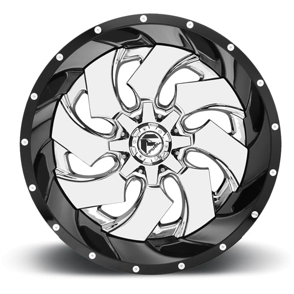 2PC Fuel D240 20X10 8X6.5 CHR-PLATED-GBL -19MM - D24020008247