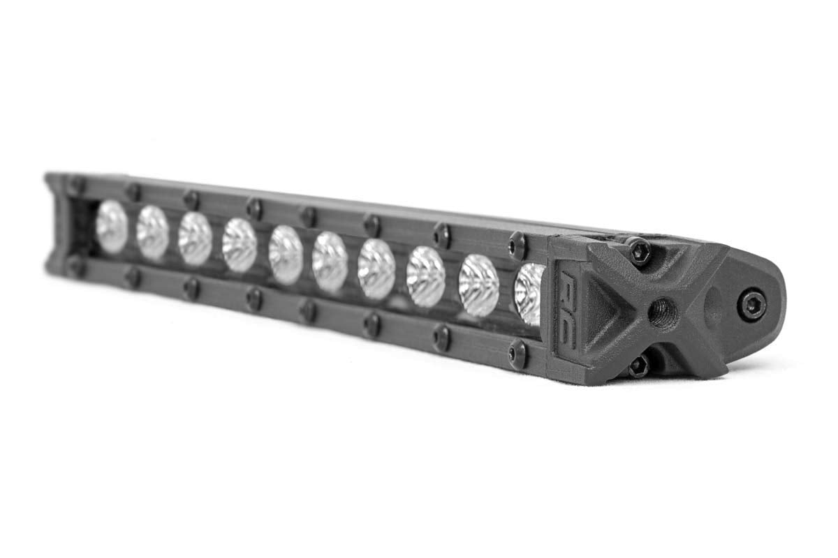 10" Rough Country Black Series Slimline CREE LED Light Bar - 70411ABL
