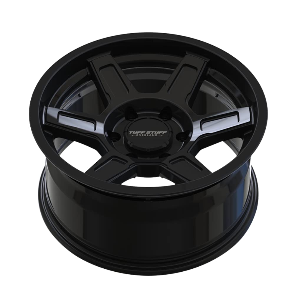 Ascent TUFFSTUFF TS01 Gloss Black 17X8.5 6-135 0MM 87.1MM