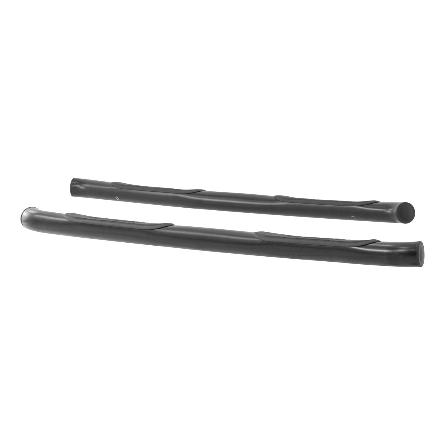 3-Inch Round Black Steel ARIES Nerf Bars, No-Drill, Fits Select Jeep Liberty