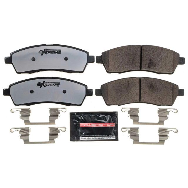 Power Stop Z36-757 Z36 Truck and Tow Rear Brake Pads For Ford Excursion 2000-2005, Ford F-250 Super Duty 1999-2004, Ford F-350 Super Duty 1999-2004 [Model Specific]