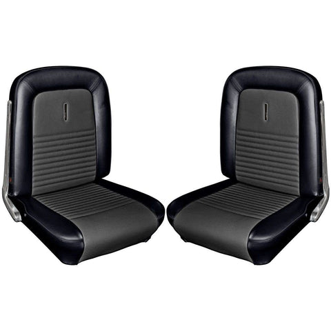 Comfortweave Seat Upholstery Full Set Scott Drake 67FB-D-FULL-BK - Black