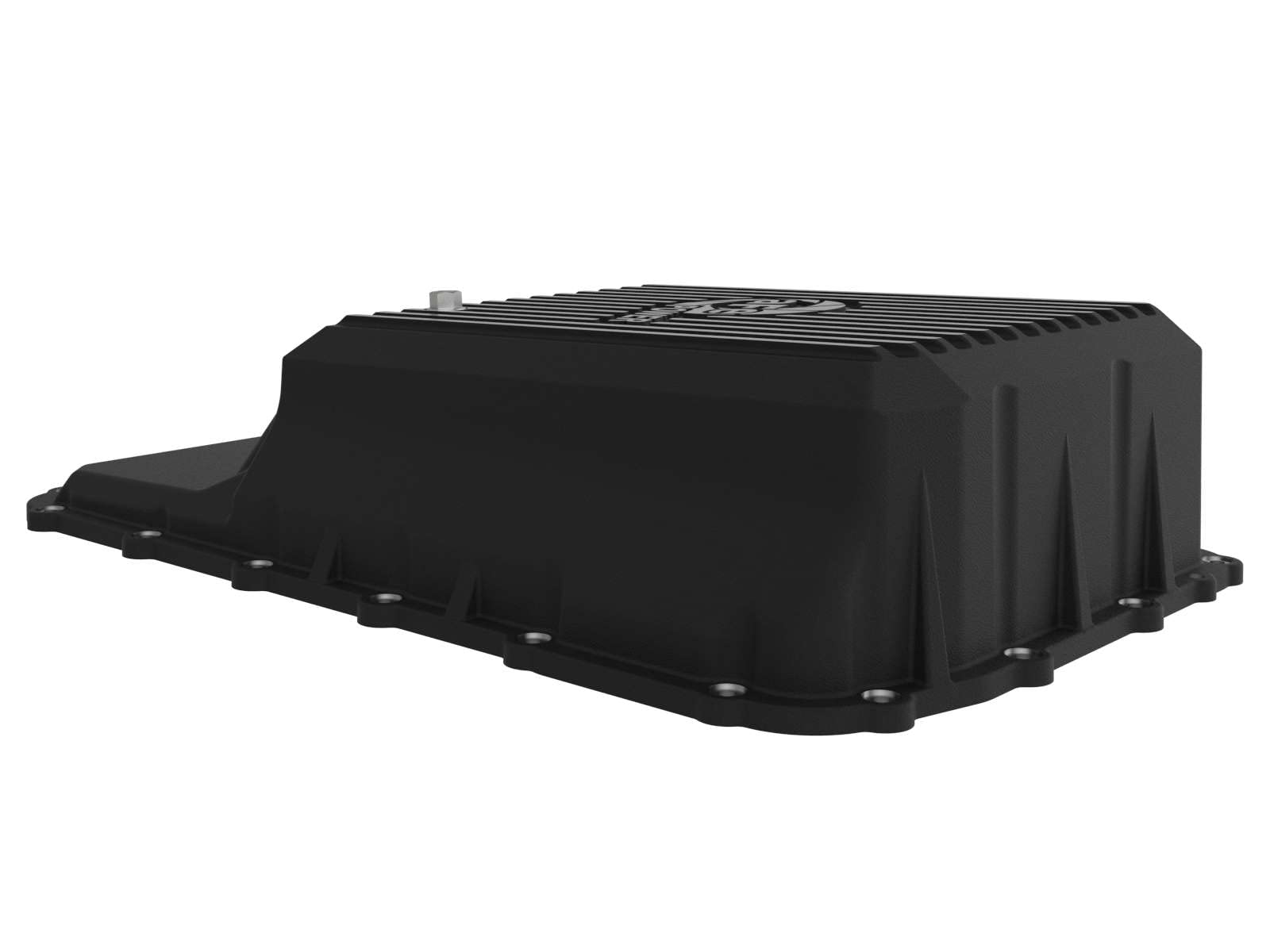 aFe POWER 46-71220B Street Series aFe POWER Transmission Pan, Holds 4 Quarts Over Stock, Black, for 2020-2021 Ford Trucks (10R140 Transmission)