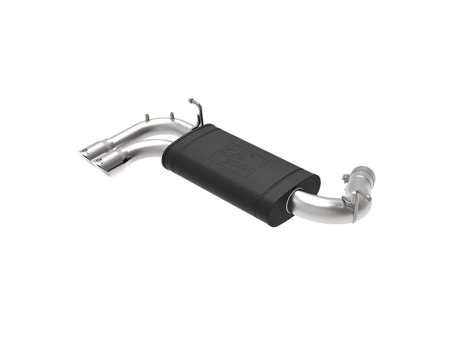 aFe Power AxleBack Performance Exhaust System, Polished Tip