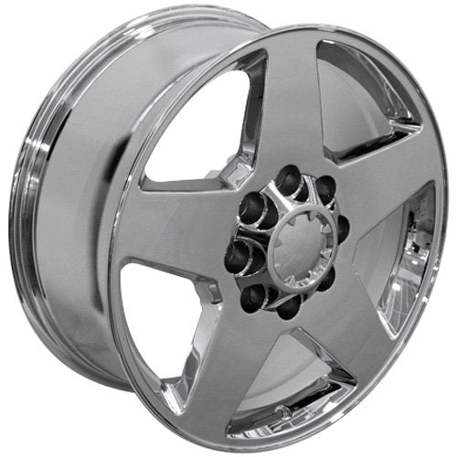Chrome Wheel OE Wheels LLC CV91B-20085-8180-44C Painted (20 x 8.5 inches /8 x 180 mm, 44 mm Offset)