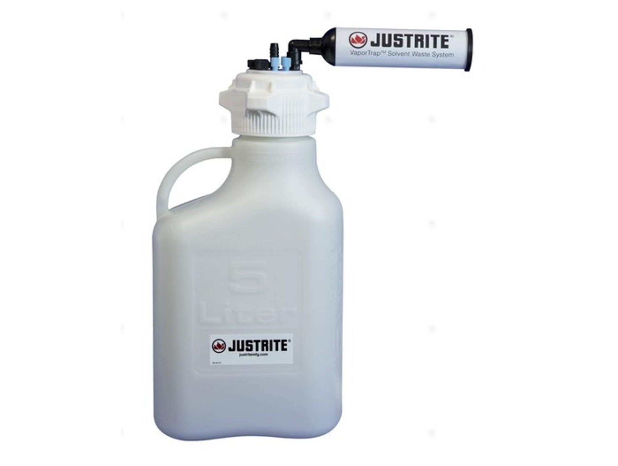 CAR JUSTRITE,HDPE,5L,83M MCAP,7PRT,HB,FI (12821)