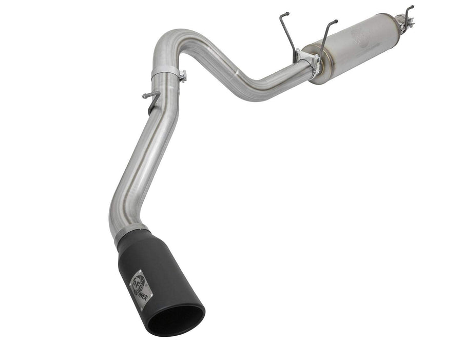 Mach Force-Xp aFe Power Exhaust System (4", Cat-Back, Stainless Steel)